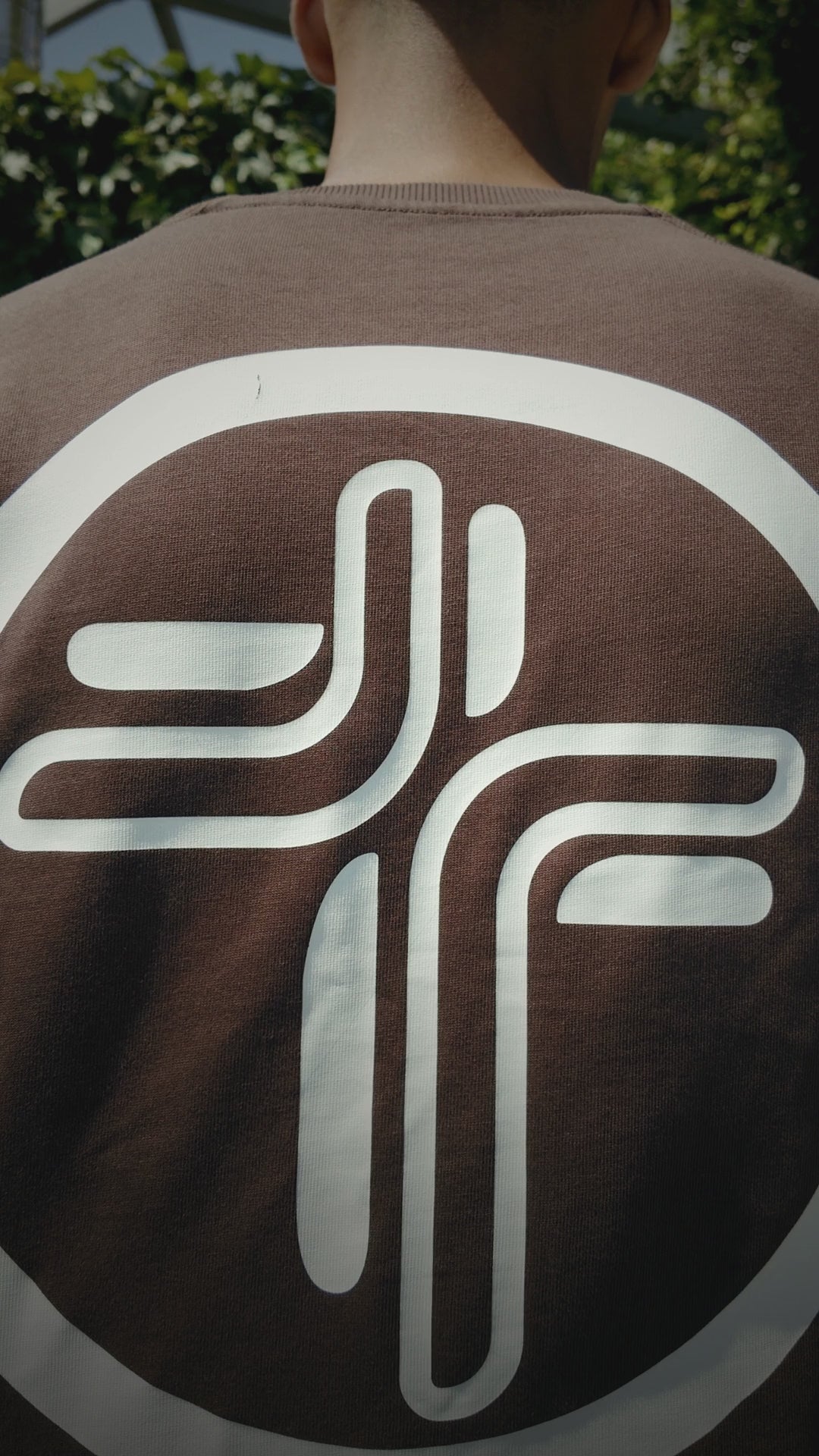 CNTRD Umber Oversized T shirt